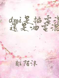 dmi是插电混还是油电混