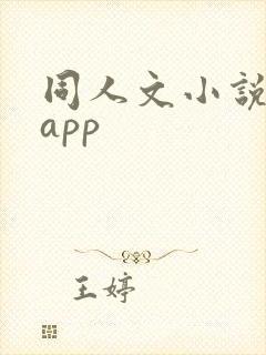 同人文小说软件app