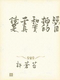 镜子和拍照哪个是真实的自己