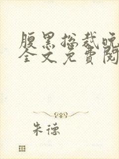 腹黑总裁晚上见全文免费阅读
