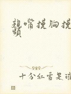 亲嘴摸胸摸下视频