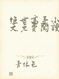 绝世高手小说全文免费阅读