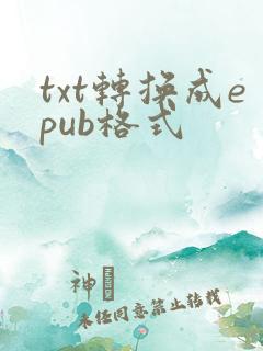txt转换成epub格式