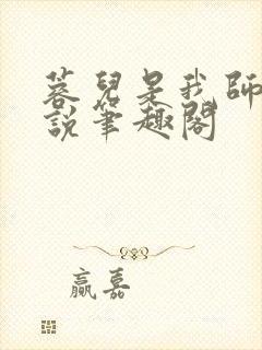 蓉儿是我师娘小说笔趣阁