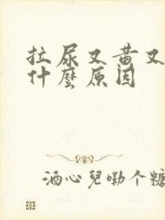 拉尿又黄又臭是什么原因
