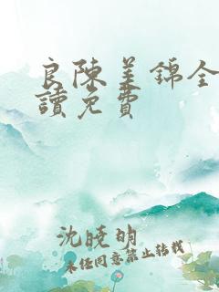 良陈美锦全文阅读免费