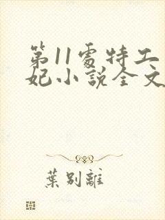 第11处特工皇妃小说全文免费阅读