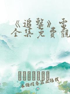 《追击》电视剧全集免费观看