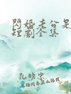 闪婚老公是富豪短剧全集