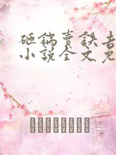 砸锅卖铁去上学小说全文免费阅读无弹窗
