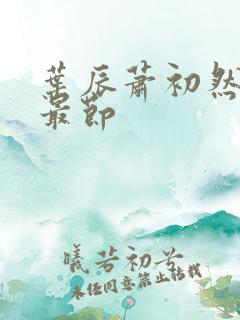 叶辰萧初然更新最节