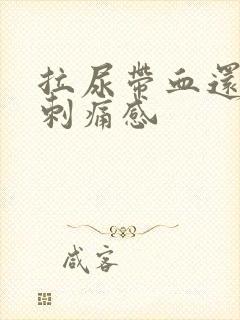 拉尿带血还有点刺痛感