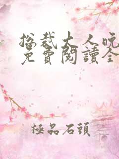 总裁大人晚上见免费阅读全文