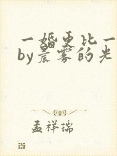 一婚更比一婚高by晨雾的光的小说