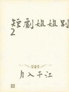 短剧姐姐别这样2
