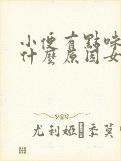 小便有点味道是什么原因女
