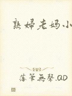熟妇老妈小说