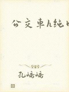 公交车h纯肉