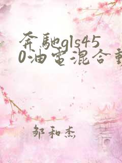 奔驰gls450油电混合动力价格