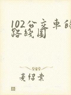 102公交车的路线图