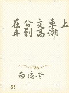 在公交车上被人弄到高潮
