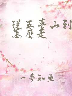 从五台山到大同怎么走