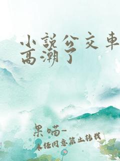 小说公交车被上高潮了