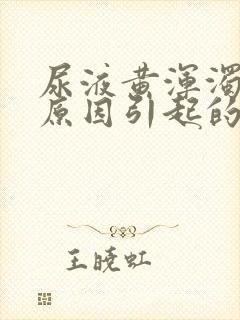 尿液黄浑浊什么原因引起的