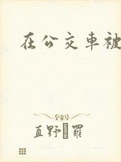 在公交车被进入