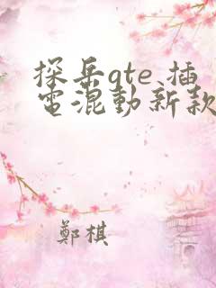 探岳gte 插电混动新款