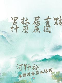 男拉尿有点刺痛什么原因