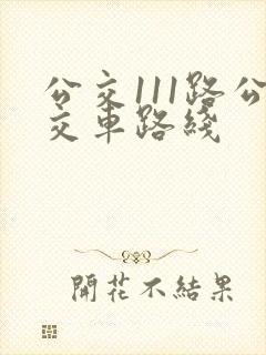 公交111路公交车路线