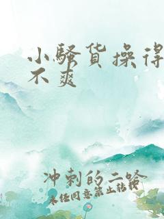 小骚货操得你爽不爽
