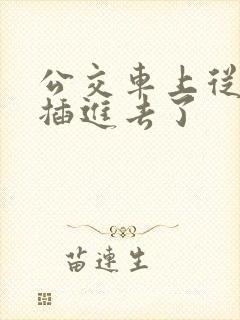 公交车上从背后插进去了
