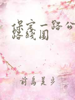 保定一路公交车路线图
