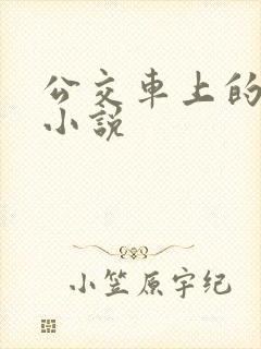 公交车上的情欲小说