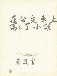 在公交车上弄到高c了小说
