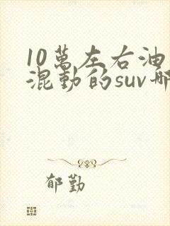 10万左右油电混动的suv哪款好