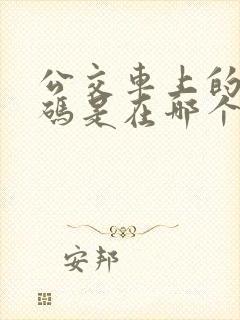 公交车上的乘车码是在哪个位置扫