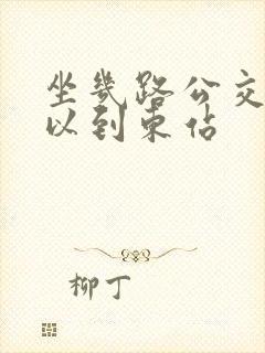 坐几路公交车可以到东站