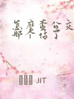 怎么查公交车到哪个站了