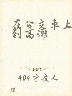 在公交车上被弄到高潮