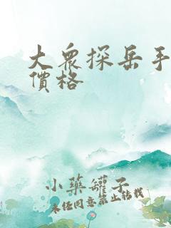 大众探岳手动挡价格