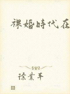 裸婚时代在线版