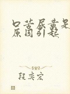 口苦尿黄是什么原因引起