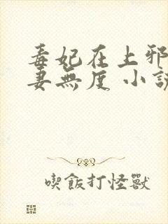毒妃在上邪王宠妻无度 小说