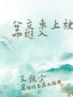 公交车上被从后面进入