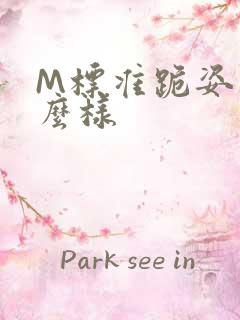 M标准跪姿是什么样
