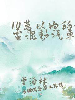 10万以内的油电混动汽车