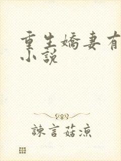 重生娇妻有点甜小说